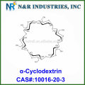 Aditivo de qualidade alimentar alfa-ciclodextrina / ciclodextrina a granel